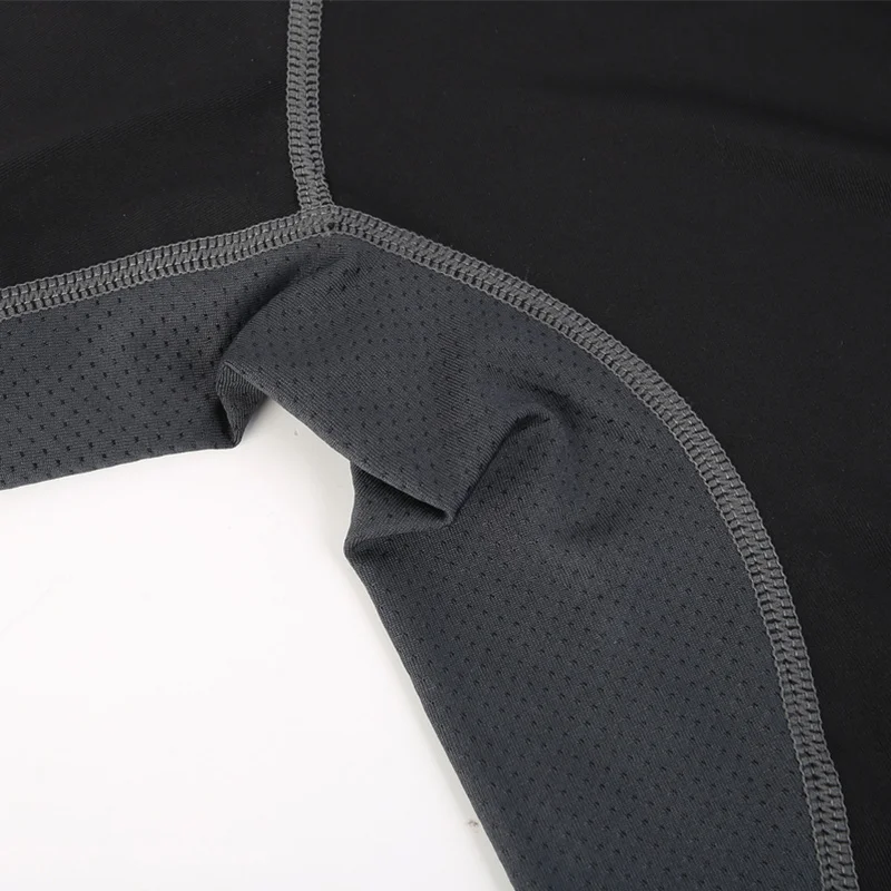 FANNAI футболка для бега Мужская с длинным рукавом компрессионные рубашки Рашгард