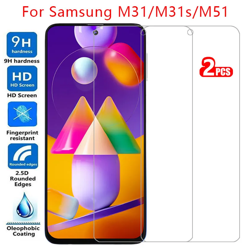 

Защитное закаленное стекло для samsung m31s m31 m51, пленка для экрана galaxy m 31 s 31 s 51 31 m 51m n31s n51, samsung galaxi