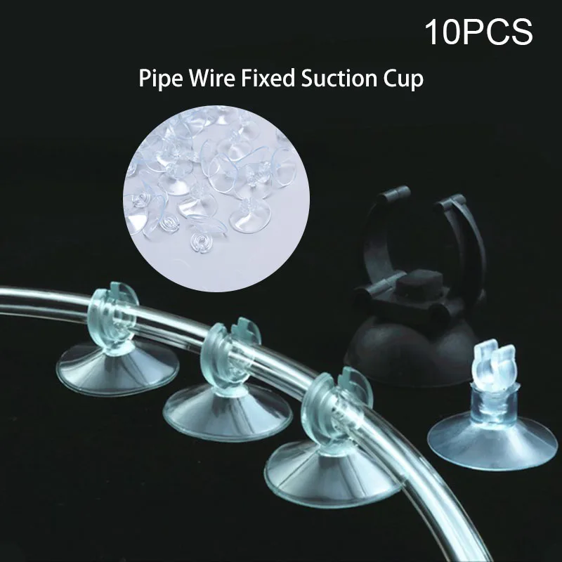 10 шт./лот аквариум присоска Воздушная трубка держатель присоски для аквариума
