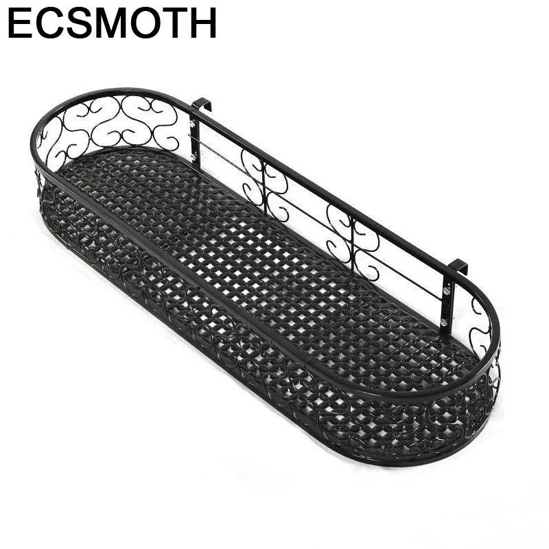 

Decoration Terrasse Scaffali In Metallo A Ripiani Balkon Salincagi Decor Balcon Plant Stand Balcony Shelf Flower Iron Rack