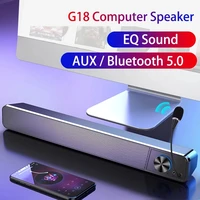 2021 tv sound bar aux usb wired wireless bluetooth speaker home theater surround soundbar pc computer speakers portable speaker