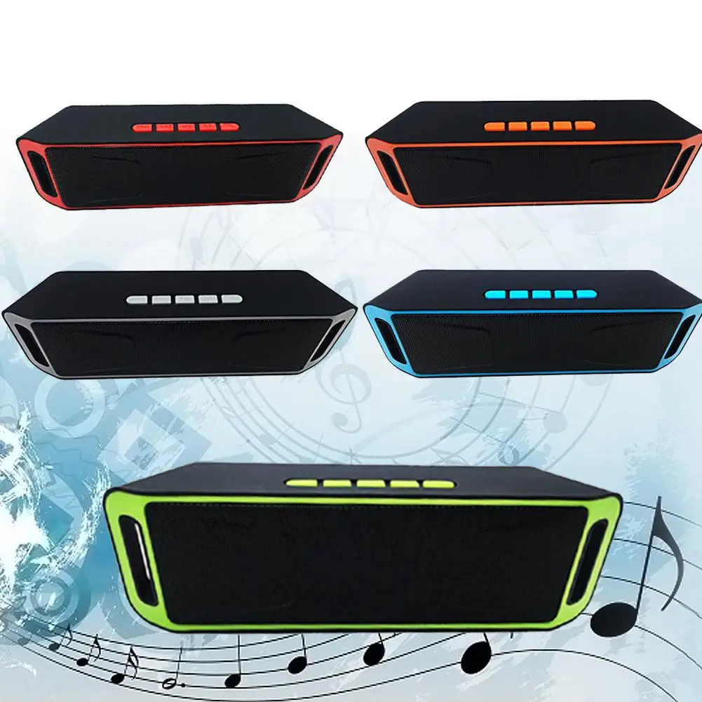 SC208 беспроводной Bluetooth динамик мобильный телефон Hands free сабвуфер карта двойная