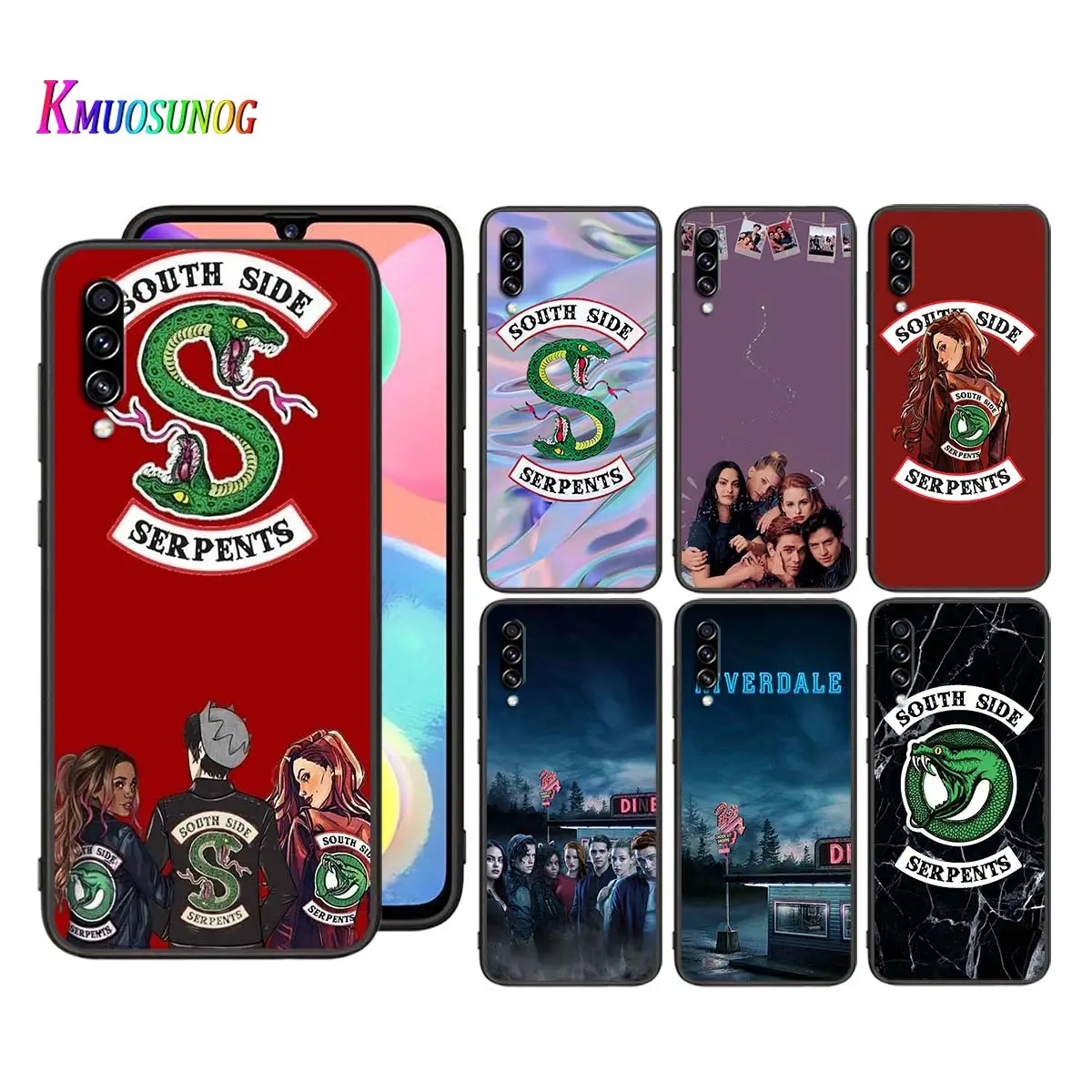 

Riverdale South Side Serpents for Samsung Galaxy A90 5G A80 A70S A70 A60 A50S A40 A30 A20E A20 A20S A10S A10 Black Phone Case