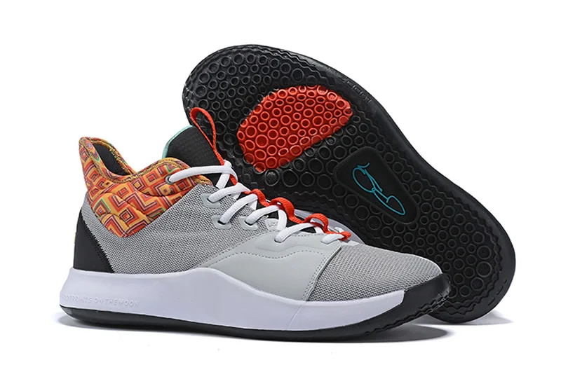 Баскетбольные кроссовки Pauls Georges PG 3 S PALMDALES III P. GEORGES Звездные синие оранжевые