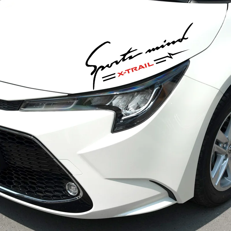 Auto Lamp Eyebrow Decal Vinyl Sport Headlight Car Decor Stickers for Nissan X-TRAIL X TRAIL T30 T31 T32 2013-2019 car styling | Автомобили