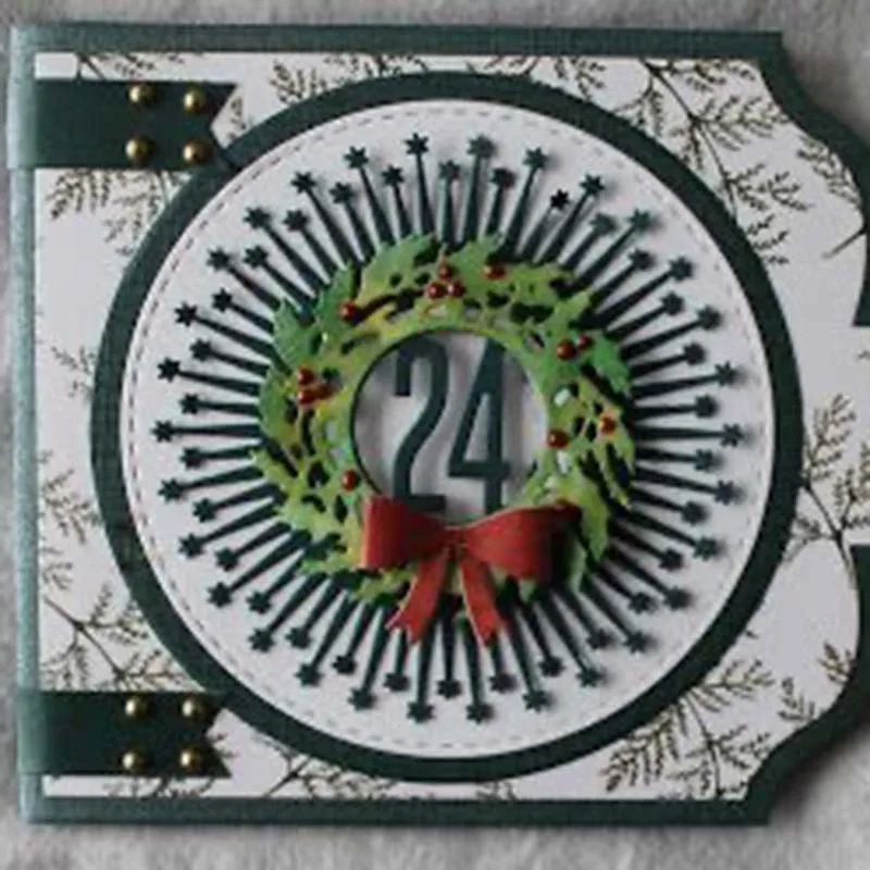 

New Design Metal Cutting Dies Stars Circle Thorn Craft Stencil Diy Scrapbooking Handmade Card Make Shape Album Decoration Model