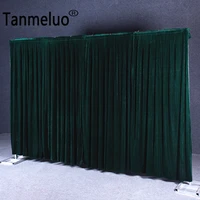 flannel velvet thicken wedding backdrop curtain drapes wedding supplies party event birthday stage background drapery decoration