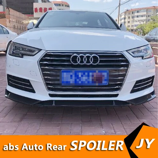 Защитный диффузор для заднего бампера Audi A4 ABS 2016-2018 комплект корпуса RXK бампер