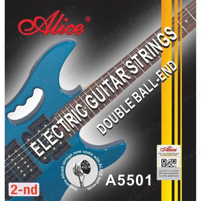 10 шт. один двойной шаровое окончание Безголовый Электрогитары 2 струны D 2nd 013