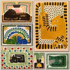 Настенный постер с изображением тигра, леопарда, Древнего Египта