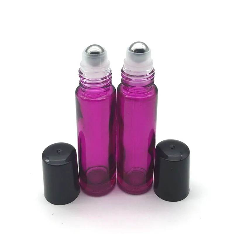 1 шт. пустой парфюмерный образца розовато красный 10 мл роликовая Стекло флакон