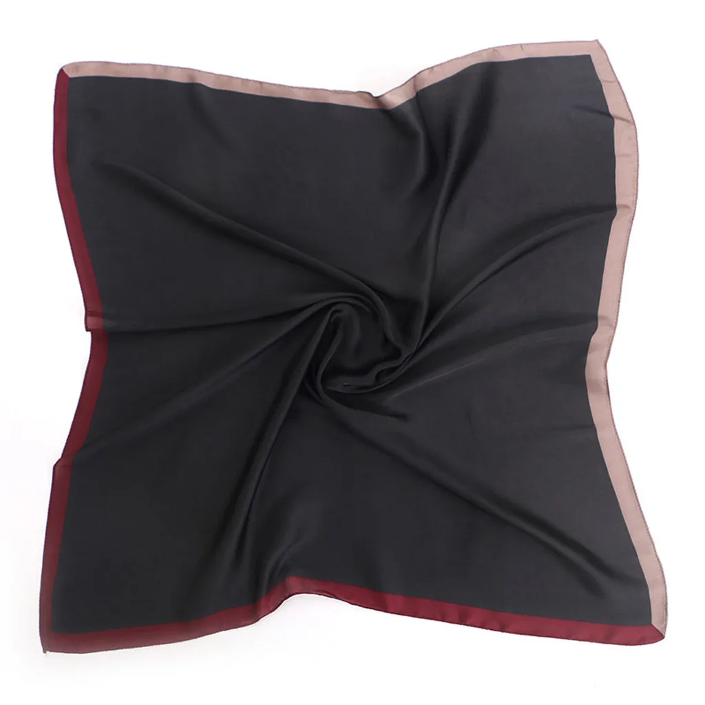 Шарф 2020 Весна Зима Новый женский модный декоративный квадратный шарф с принтом