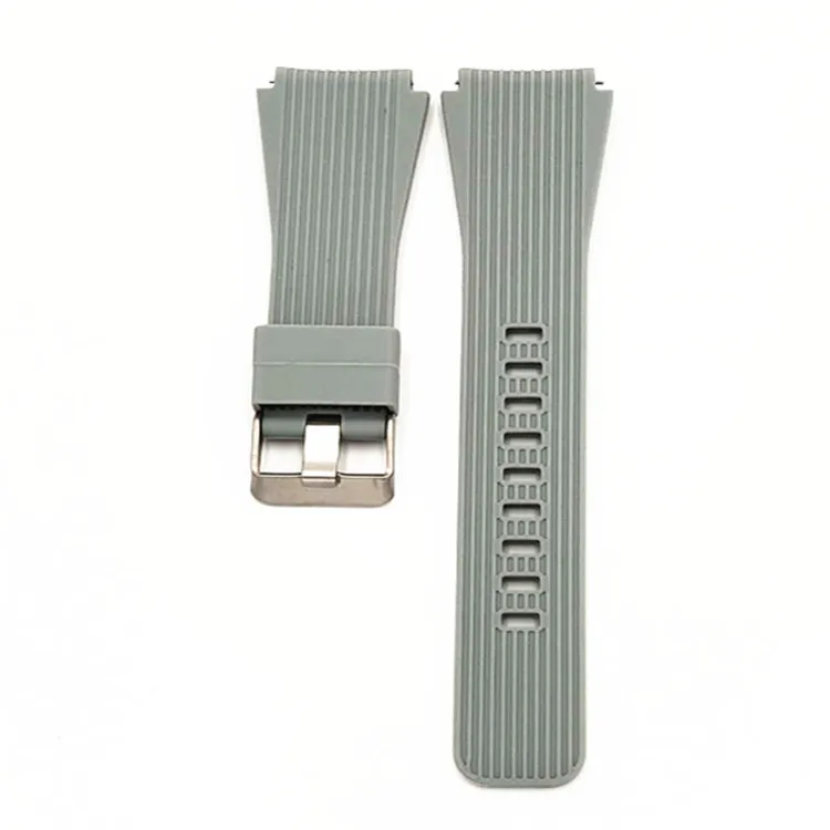 gray Для Huami Amazfit GTR 47 мм спортивный силиконовый ремешок 22 мм ремешок для часов резиновый браслет ремень ремешок для Xiaomi Huami Amazfit 2 2S - Цвет ремешка: gray