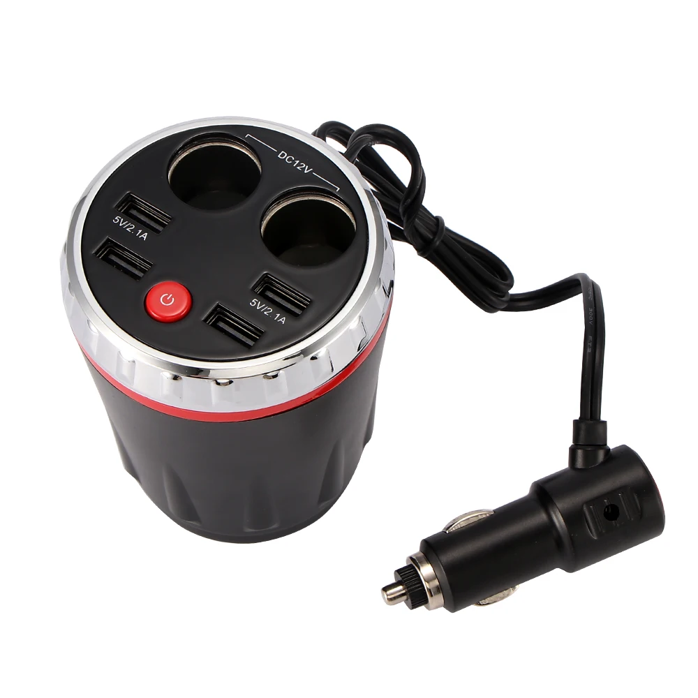 Умное зарядное устройство с 4 USB портами 5 В 2 1 А|Зажигалка| |