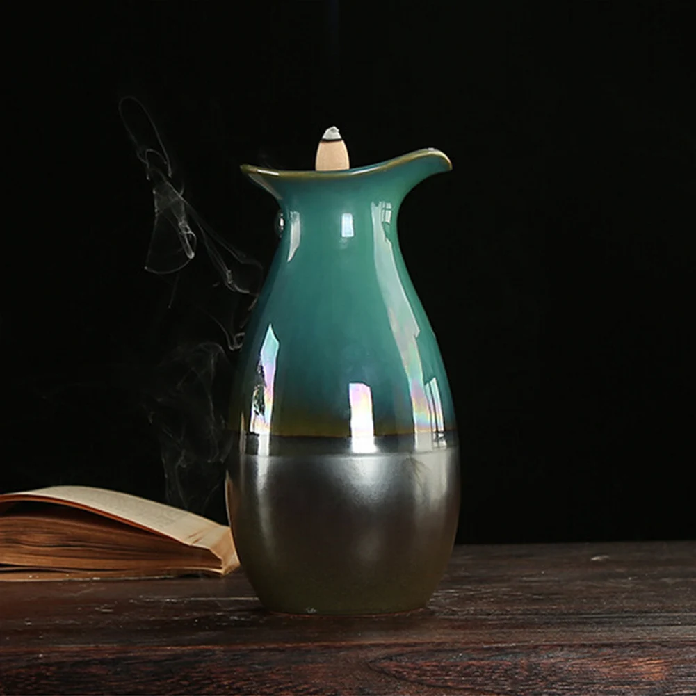 Керамическая курильница водопад подставка для ароматических распылителей