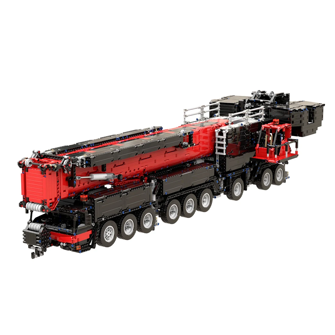 7068 шт. Moc мелкие частицы 1:20 2 4G RC мобильный вездеход кран строительные блоки модель