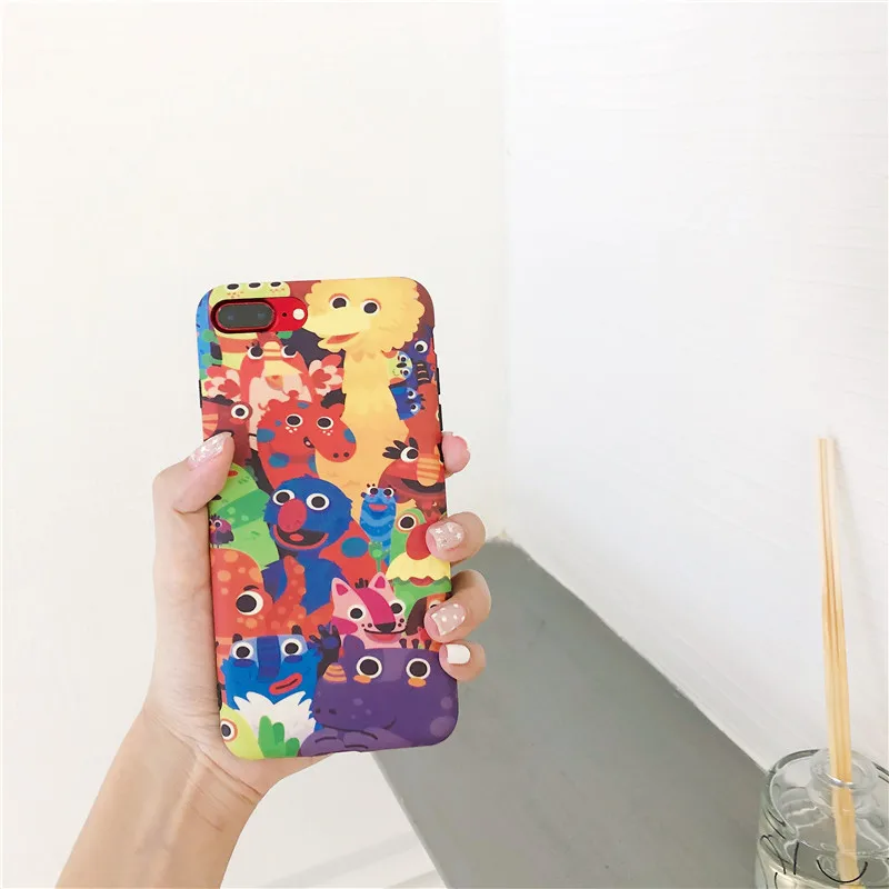 Casing iphonex 6 6S 7 8 plus XR XS Max Soft Case TPU Cover cute cartoon Shell |