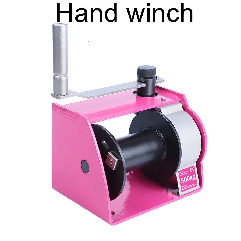 250kg hand-cranked winch and worm gear hand-cranked winch XS-A self-locking winch One machine for dual purposes