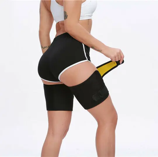 Формочек ног Пояс Пот бедра триммер бандаж стройнее Вес потери тренажерный зал