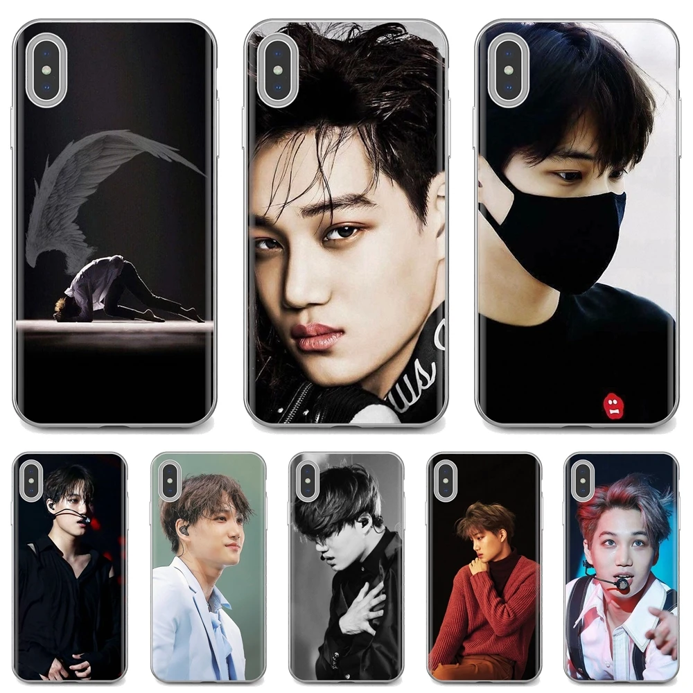 Силиконовый чехол для телефона Motorola Moto G G2 G3 X4 E4 E5 G5 G5S G6 Z Z2 Z3 C Play Plus Kai Kim Чен ин Exo
