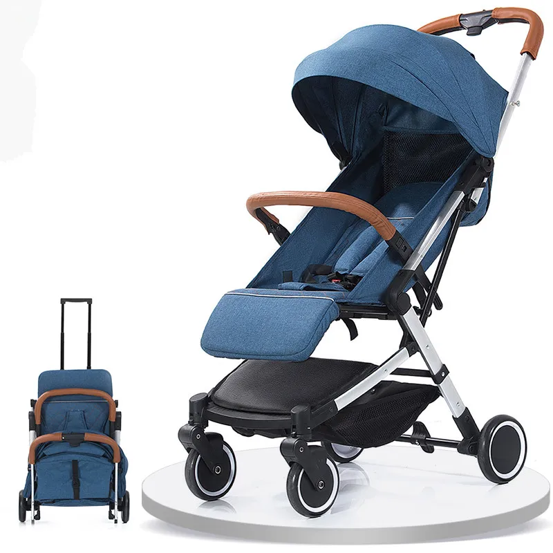 5 8 кг легкая Портативная Складная Роскошная детская коляска на самолете