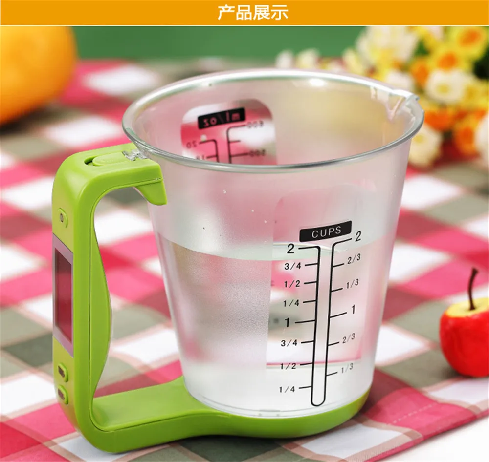 Съемный измерительный стакан кухонные весы цифровая Мензурка электронные
