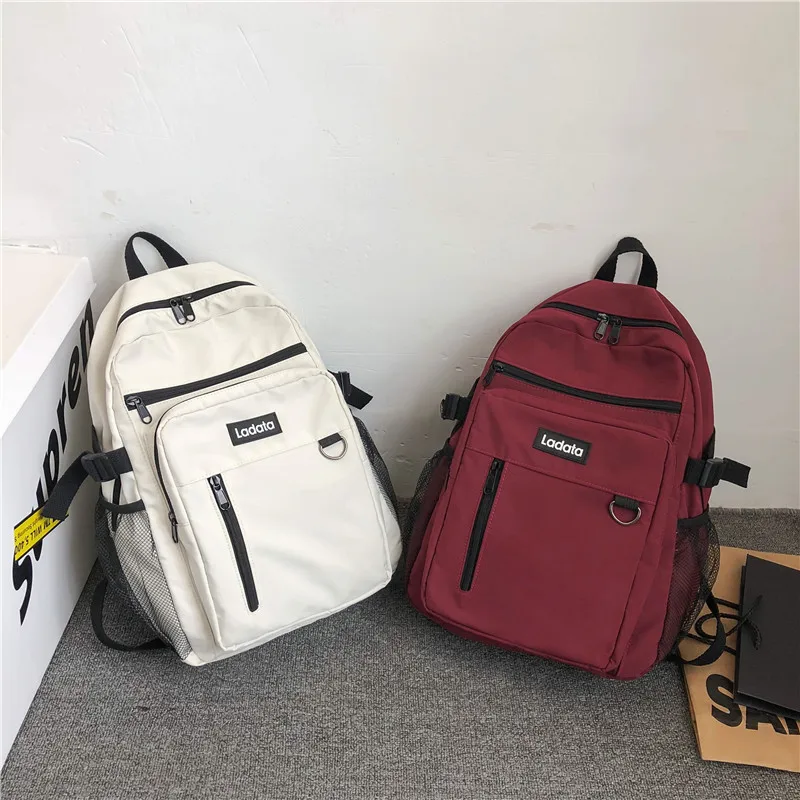 

Женский рюкзак, модная женская сумка на плечо, однотонная школьная сумка для девочек-подростков, детские рюкзаки, дорожная сумка
