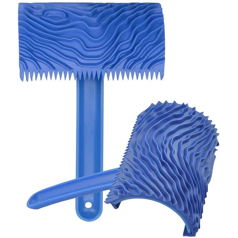 

1set All-In-One Pocket Hole Jigs Set Aluminum Pocket Hole & 2x Wood Pattern Graining Tool Set