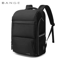 bange expanable new men backpack for 17 inch laptop backpack large capacity casual style traval bag water repellent usb charging