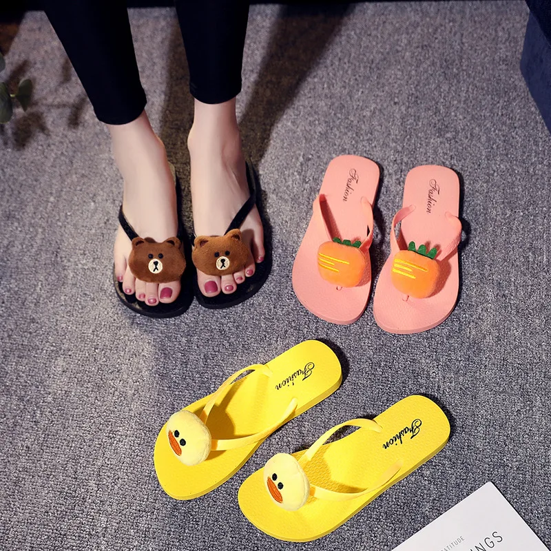 

Brand New Fashion Fipper Sandals for Women House Slippers Bathroom Footwear Summer Indoor Flip Flops