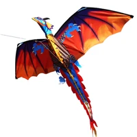 new colorful kite 3d dragon 100m kite single line with tail kites outdoor fun toy kite family outdoor sports toy children kids
