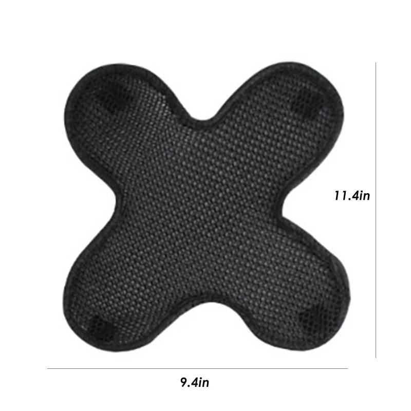 

Universal 3D X-type Motorcycle Helmet Pad Cellular Air Mesh Network Inner Liner Cushion ForHelmet Heat Insulation Cooling Pad