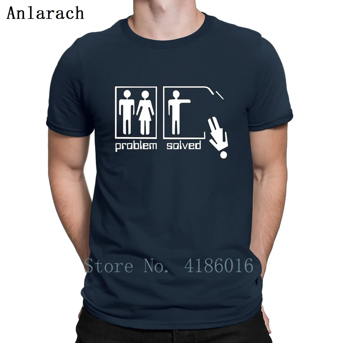 

Problem Solved T Shirt Pattern Spring Autumn Anti-Wrinkle Building Designing Tee Shirt Gents Crew Neck Shirt