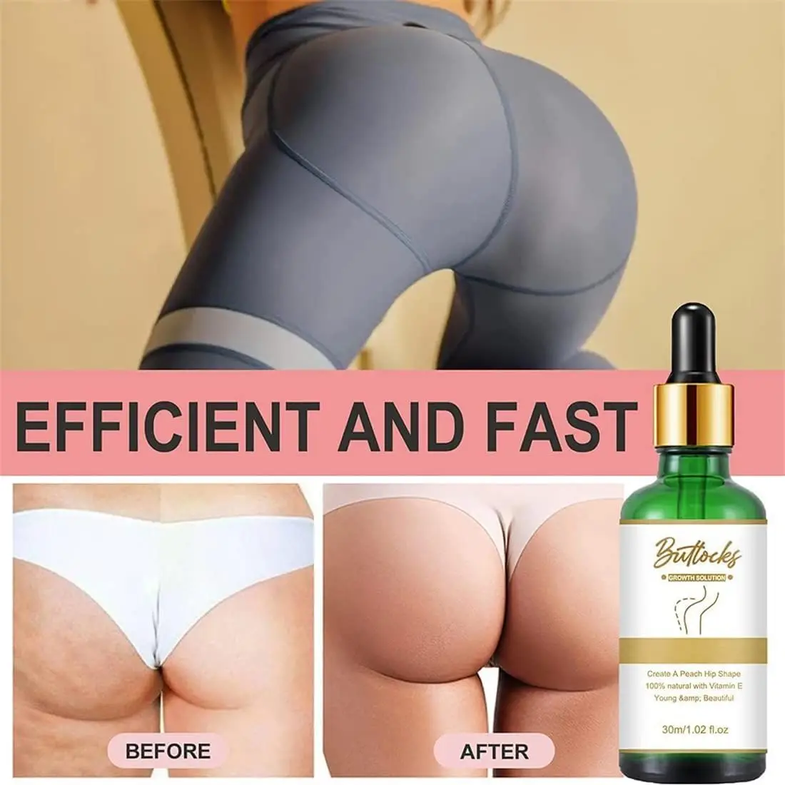 

The Hips Fuller Remover Plump Buttocks Butt Cellulite Removal Buttocks Essential Oil Enhancement Butt Firming Hip Lift
