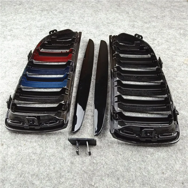 

E90 Car Front Grille For 3 Series E90 323I 328I 335I 330I 325I Glossy Black Kidney Mesh Grille Replacement Original Grille