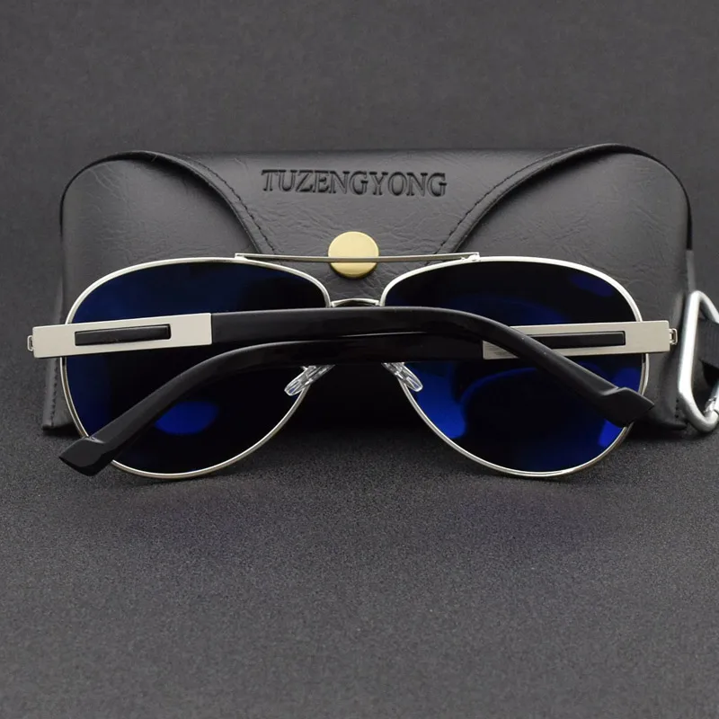 Мужские Солнцезащитные очки-авиаторы брендовые дизайнерские классические