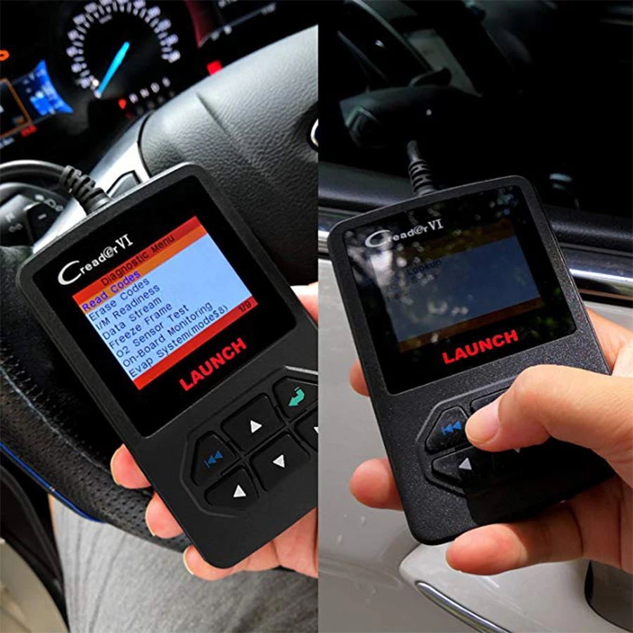 Пусковой Код Reader CReader VI6 полный OBDII OBD2 функции сканер автоматического сканирования Поддержка обновления онлайн