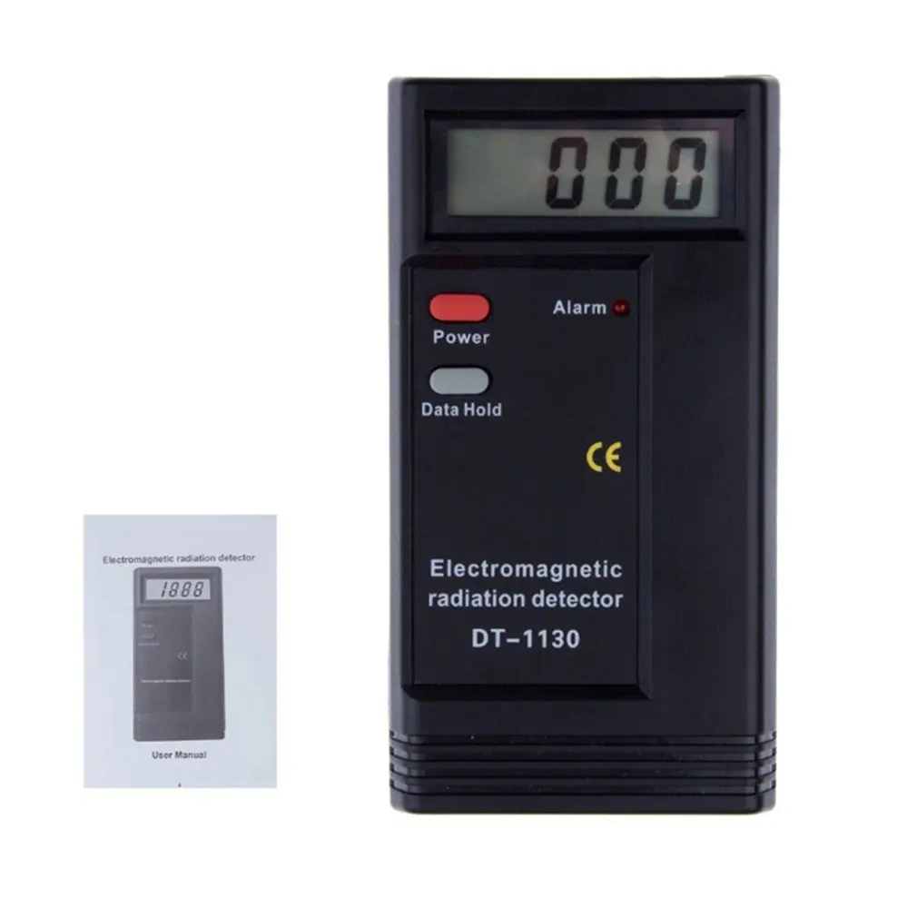 Профессиональный ЖК-цифровой детектор электромагнитного излучения EMF метр