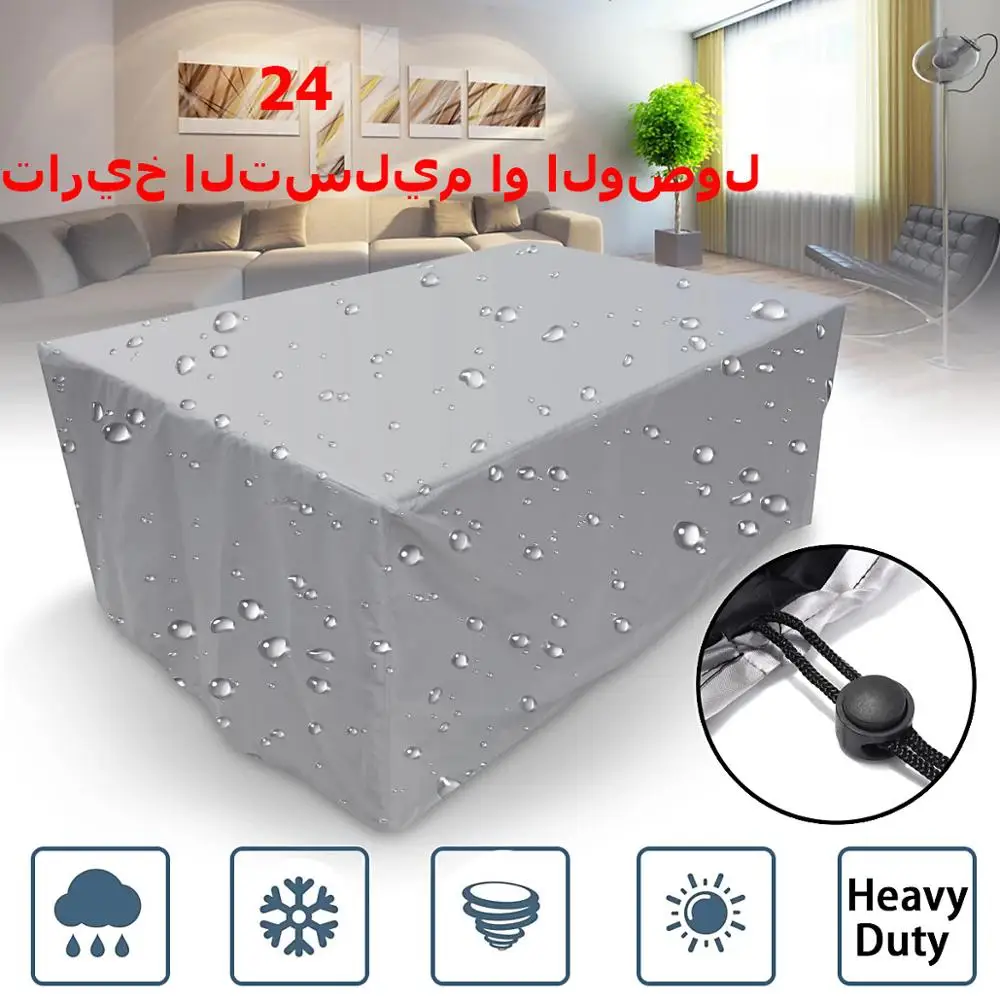 

72 Size Patio Furniture Covers, Outdoor Furniture Cover Waterproof, General Purpose, Outside Table and Chair Covers