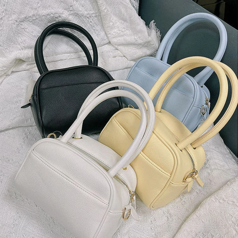 

S.IKRR простой Стиль однотонные Цвет сумка через плечо из искусственной кожи для женщин 2021 брендовая летняя сумки и кошельки женские большие с...