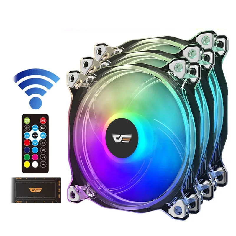 Кулер CF8 Pro для ПК, 120 мм, RGB 
