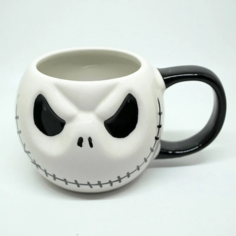 Style B Mug Новое прибытие двухсторонняя 700 мл Джек Скеллингтон кружка, "Кошмар перед Рождеством" мультфильм кофе кружка, кружка для чая лучший подарок для детей - Цвет: Style B Mug