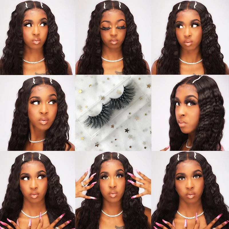 

False Eyelashes Mink Lashes In Bulk Long Faux Cils 3D Lot 25mm Mink Eyelahes Boxes Bulk Wholesale Fluffy Eye Fake Lashes Vendors