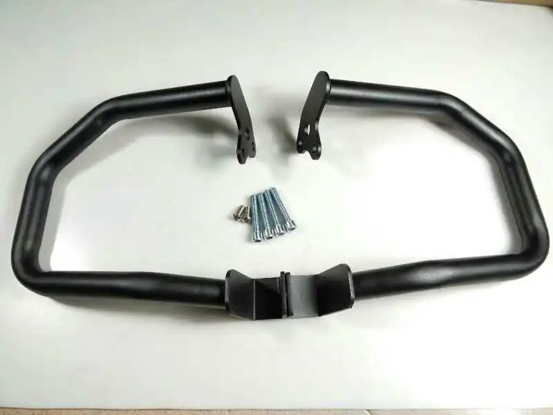 Мотоциклетная дорожка черная/хромированная Защитная панель для двигателя с