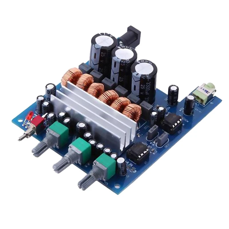 

Плата цифрового усилителя мощности TPA3116D2 2,1 50 Вт x2 + сабвуфер 100 Вт