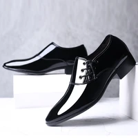 47 48 plus size wedding dress 2020 mans formal shoes patent leather shoes for men pointed toe shoe men oxford masculino adulto