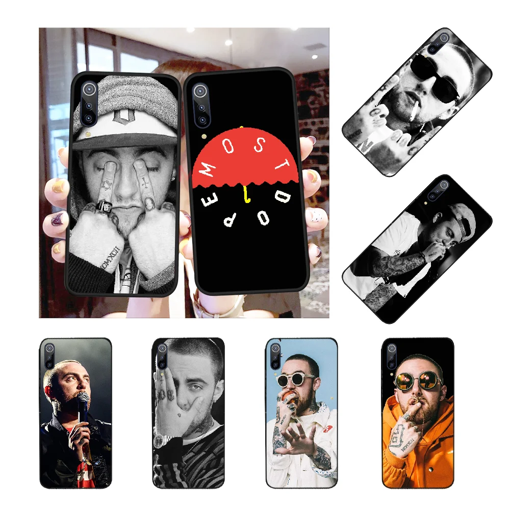 NBDRUICAI Mac Miller чехол черный мягкий для телефона Redmi Note 8 8A 7 6 6A 5 5A 4 4X 4A Go Pro Plus