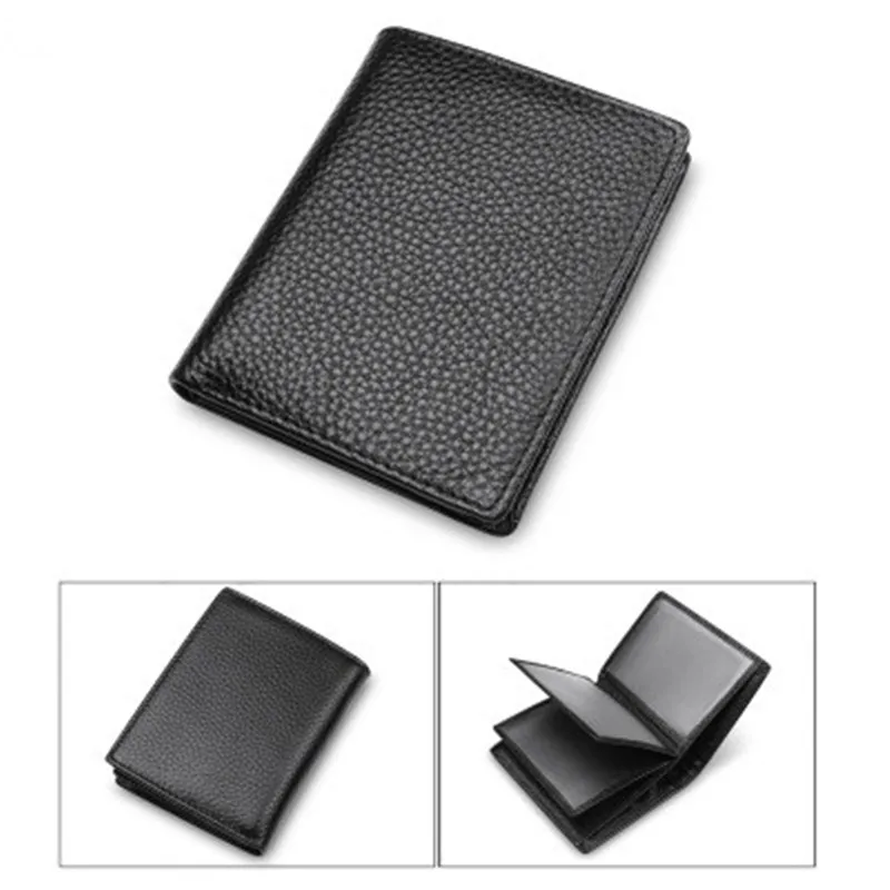 Мужской кошелек JINBAOLAI из натуральной кожи повседневные бумажники для мужчин