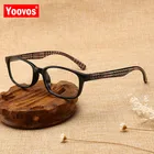 Yoovos 2021 очки для чтения, мужские Квадратные Зеркальные очки для чтения, пластиковые оправы, очки для чтения, женские прогрессивные очки