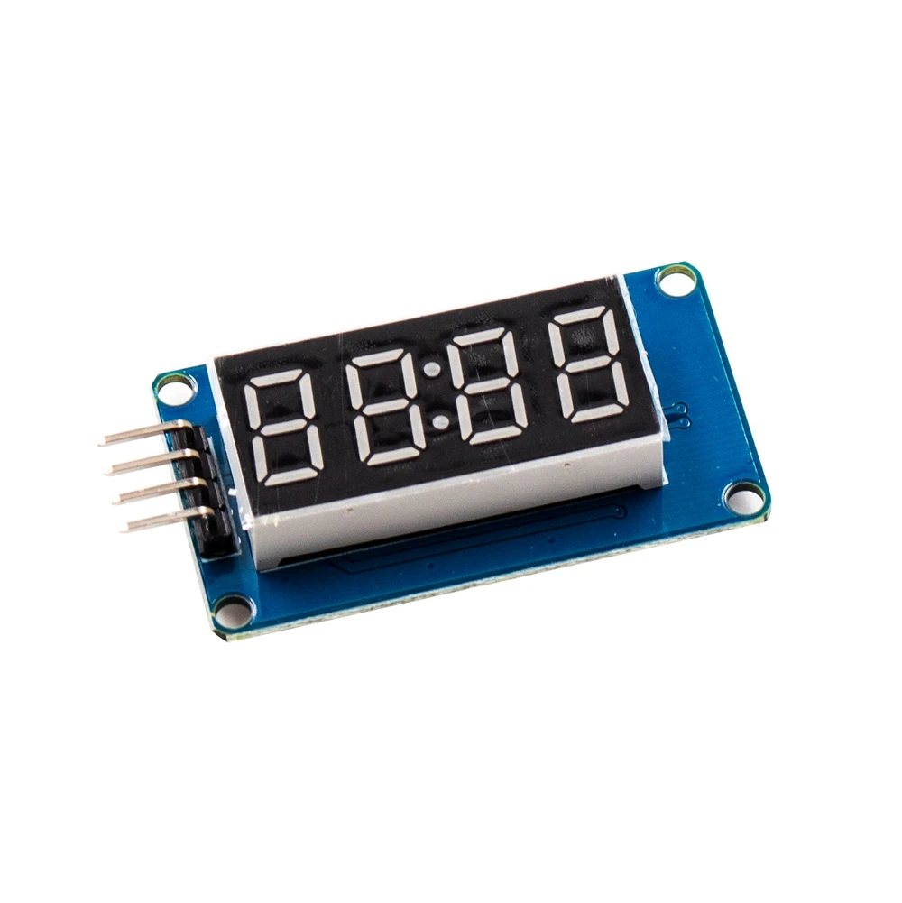 TM1637 светодиодный модуль дисплея для Arduino 7 сегментный 4 бита 0,36 дюймов часы красный анод цифровая трубка четыре последовательных платы драйвера пакет
